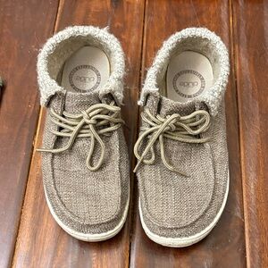 Hey Dude Tan Moccasins